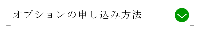 オプションメニューの注文方法の案内画面を開くボタン